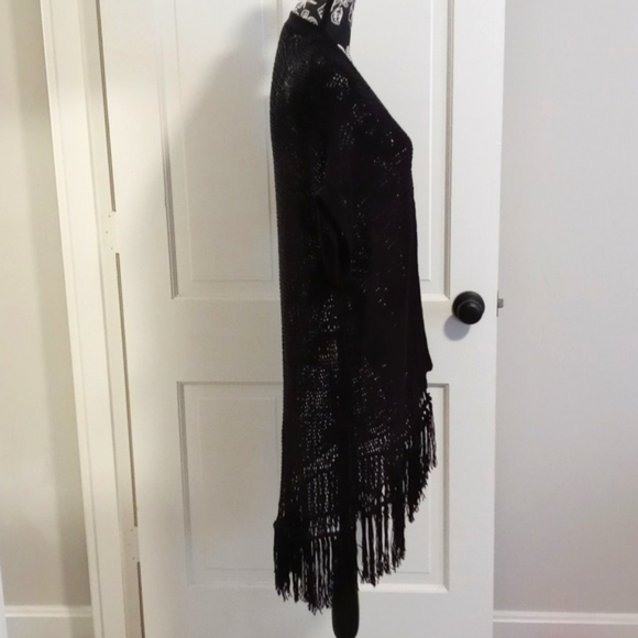 🖤Rock & Republic🖤 - Fringe Kimono Duster Cardigan - Picture 4 of 14